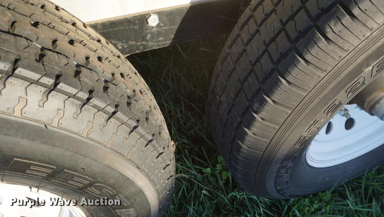 image for item DB0425 2015 H&H Speedloader MX tilt deck utility trailer