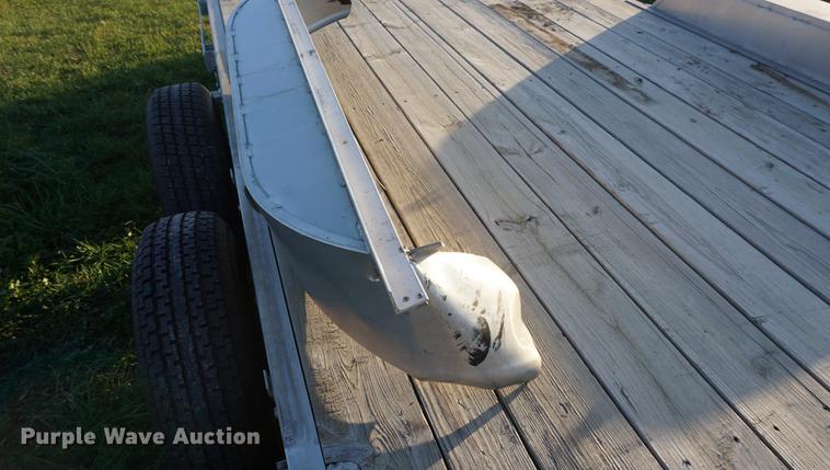 image for item DB0425 2015 H&H Speedloader MX tilt deck utility trailer