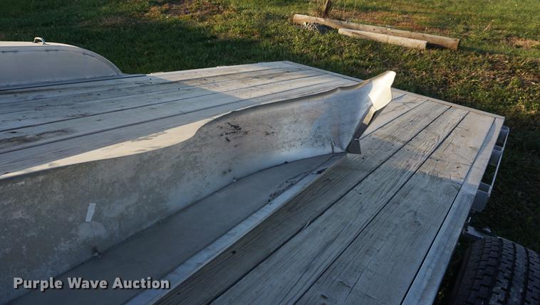 image for item DB0425 2015 H&H Speedloader MX tilt deck utility trailer