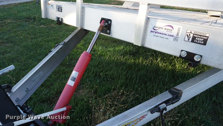 image for item DB0425 2015 H&H Speedloader MX tilt deck utility trailer