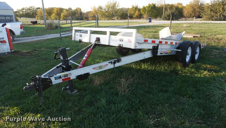 image for item DB0425 2015 H&H Speedloader MX tilt deck utility trailer