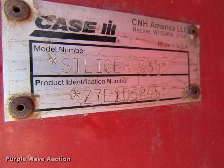 image for item DB2017 2007 Case IH Steiger 330 4WD tractor