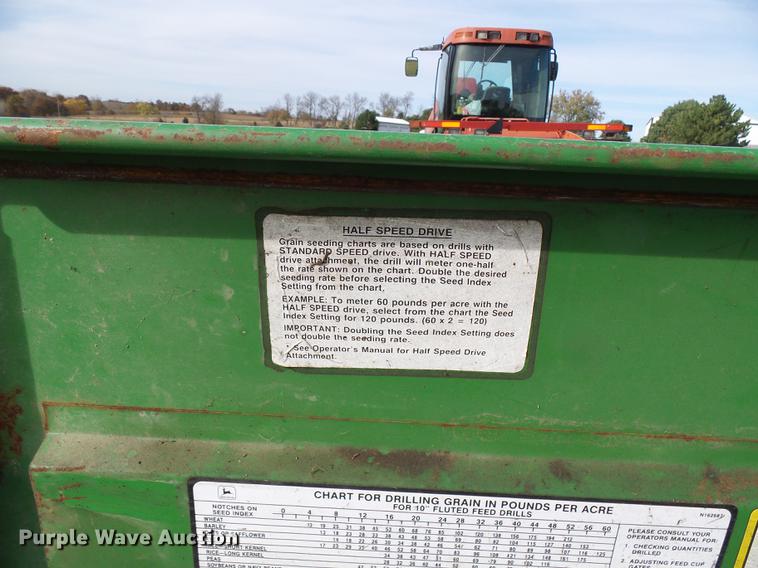 image for item DB2024 (2) John Deere 750 grain drills