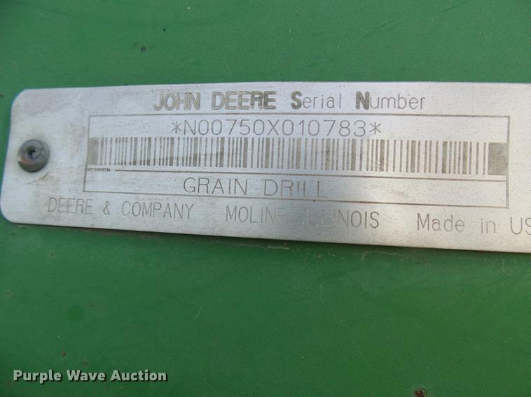 image for item DB2024 (2) John Deere 750 grain drills