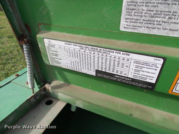 image for item DB2024 (2) John Deere 750 grain drills