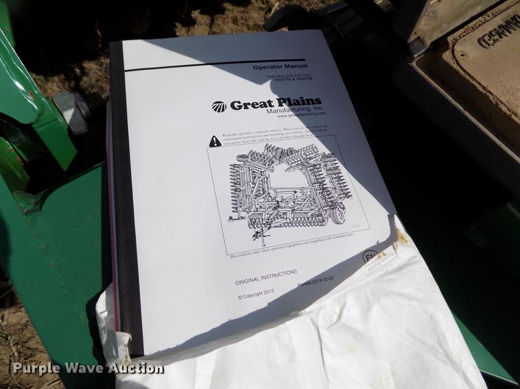 image for item DB9061 2014 Great Plains Turbo Max 4000TM vertical tillage