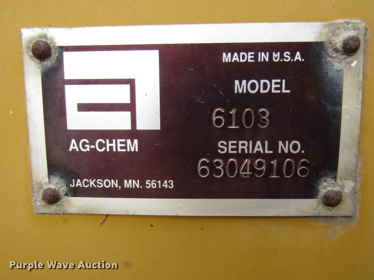 image for item DC0071 2006 Ag-Chem TerraGator 6103 sprayer