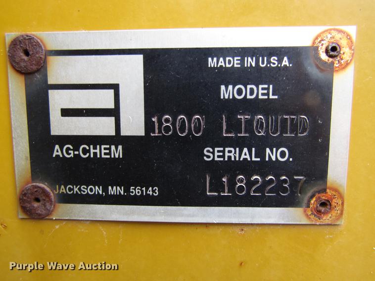 image for item DC0071 2006 Ag-Chem TerraGator 6103 sprayer