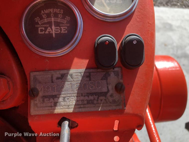 image for item DC0155 1945 Case SC tractor