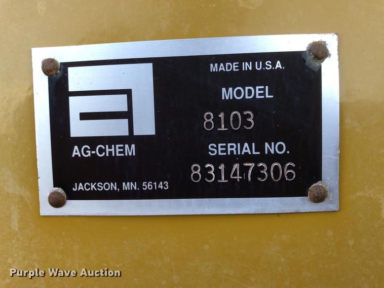 image for item DC0170 2006 Ag-Chem TerraGator 8103 applicator