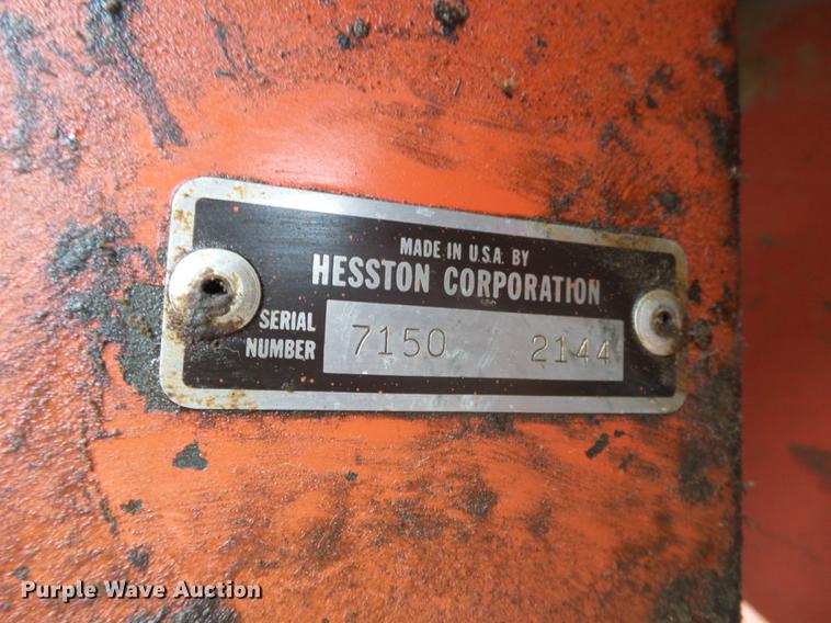 image for item DD2441 Hesston 7150 forage harvester