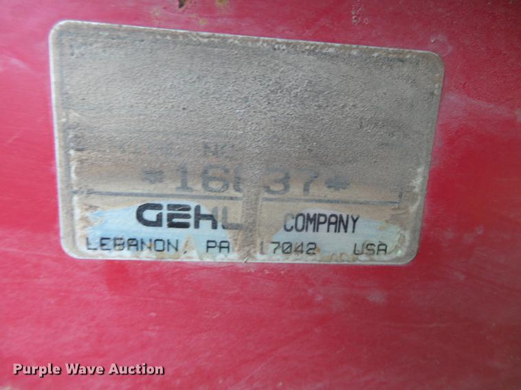 image for item DD2449 Gehl BU970 silage wagon