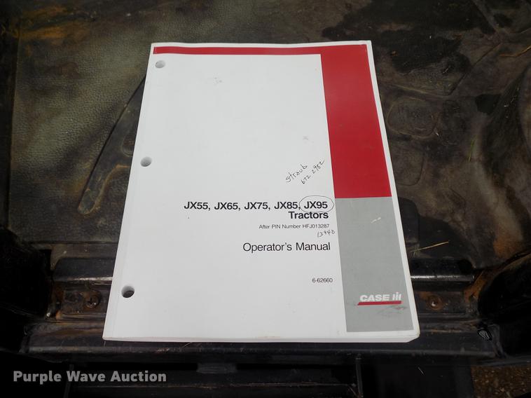 image for item DD3486 2003 Case IH JX95 tractor
