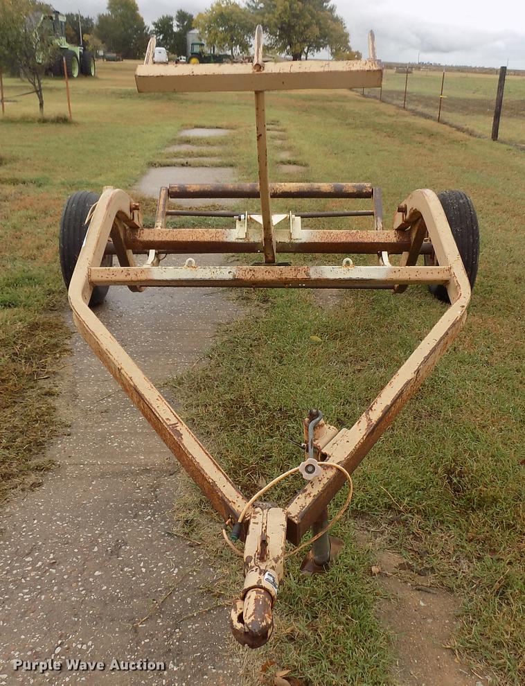 image for item DD3488 Shop built hay bale buggy