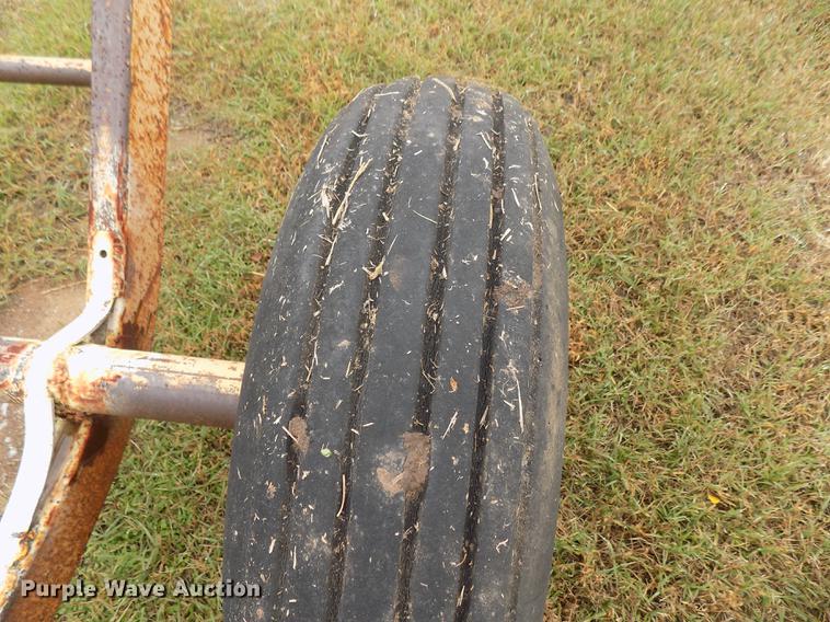 image for item DD3488 Shop built hay bale buggy