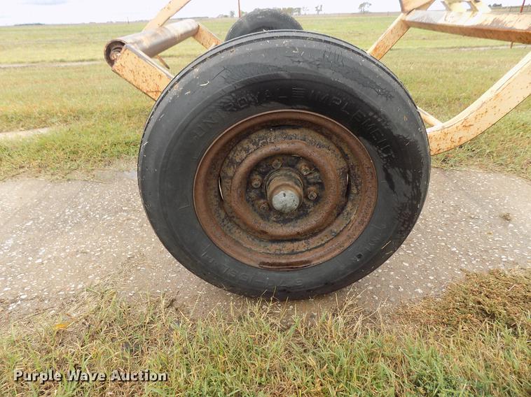 image for item DD3488 Shop built hay bale buggy