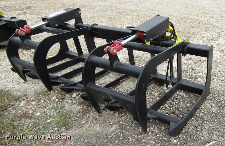 image for item DD3769 Skeleton grapple skid steer bucket