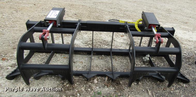 image for item DD3769 Skeleton grapple skid steer bucket