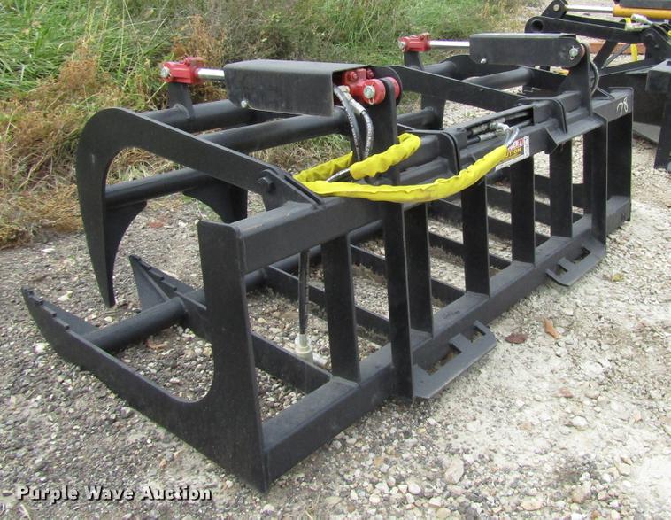 image for item DD3769 Skeleton grapple skid steer bucket