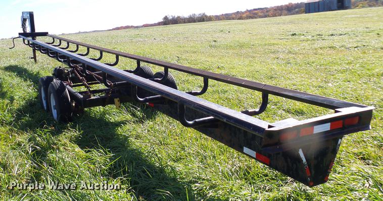image for item DE5329 Woodworth HayBoss hay trailer