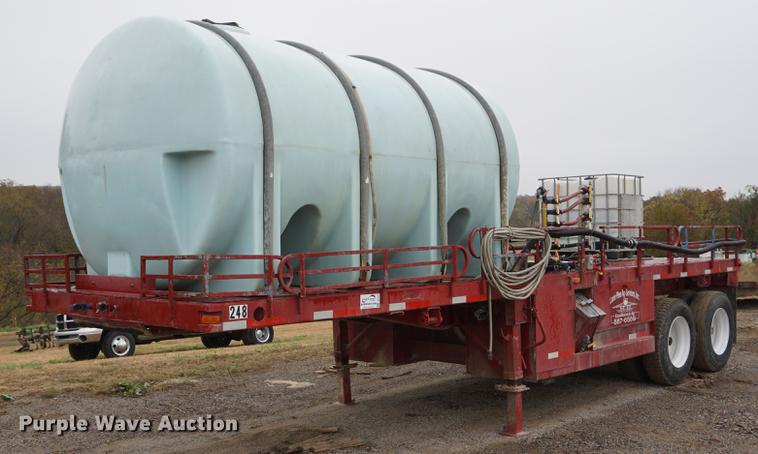 image for item DF1517 1965 Hobbs chemical delivery trailer