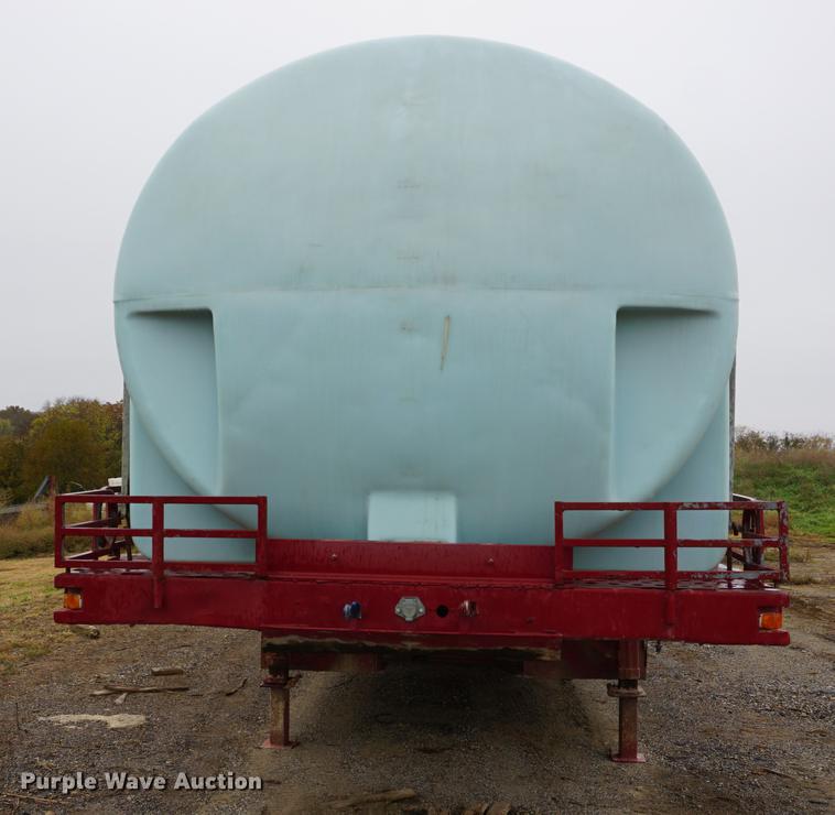 image for item DF1517 1965 Hobbs chemical delivery trailer