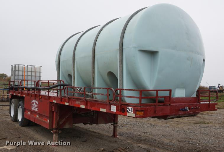 image for item DF1517 1965 Hobbs chemical delivery trailer