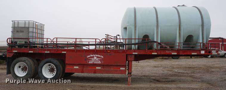 image for item DF1517 1965 Hobbs chemical delivery trailer