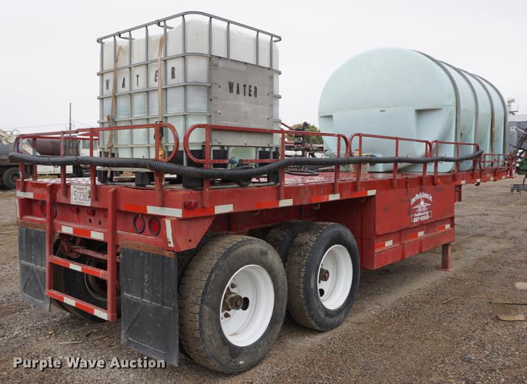 image for item DF1517 1965 Hobbs chemical delivery trailer