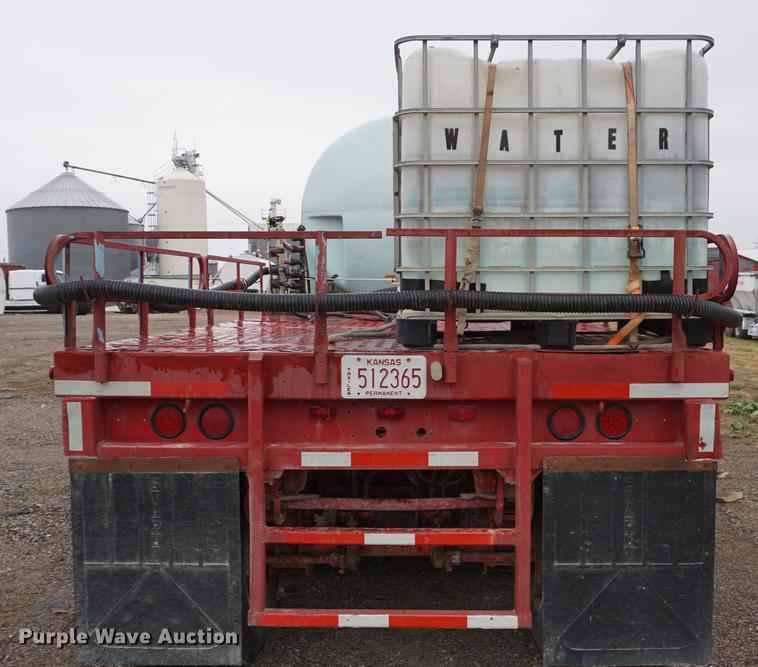 image for item DF1517 1965 Hobbs chemical delivery trailer