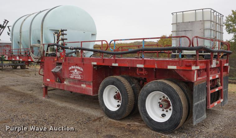 image for item DF1517 1965 Hobbs chemical delivery trailer