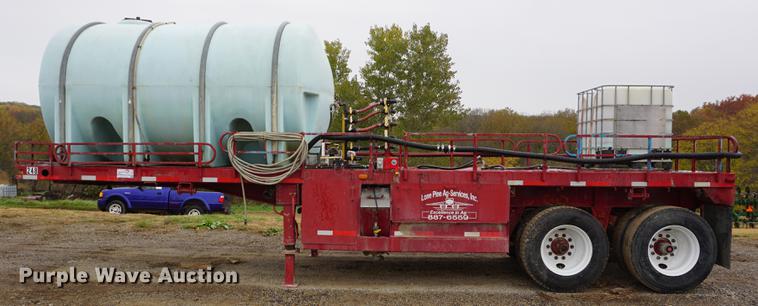 image for item DF1517 1965 Hobbs chemical delivery trailer