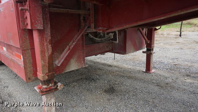 image for item DF1517 1965 Hobbs chemical delivery trailer