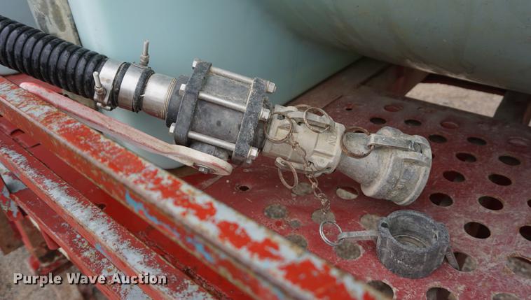 image for item DF1517 1965 Hobbs chemical delivery trailer