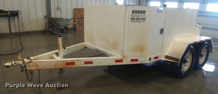 image for item DG2767 Shop built fuel tank trailer