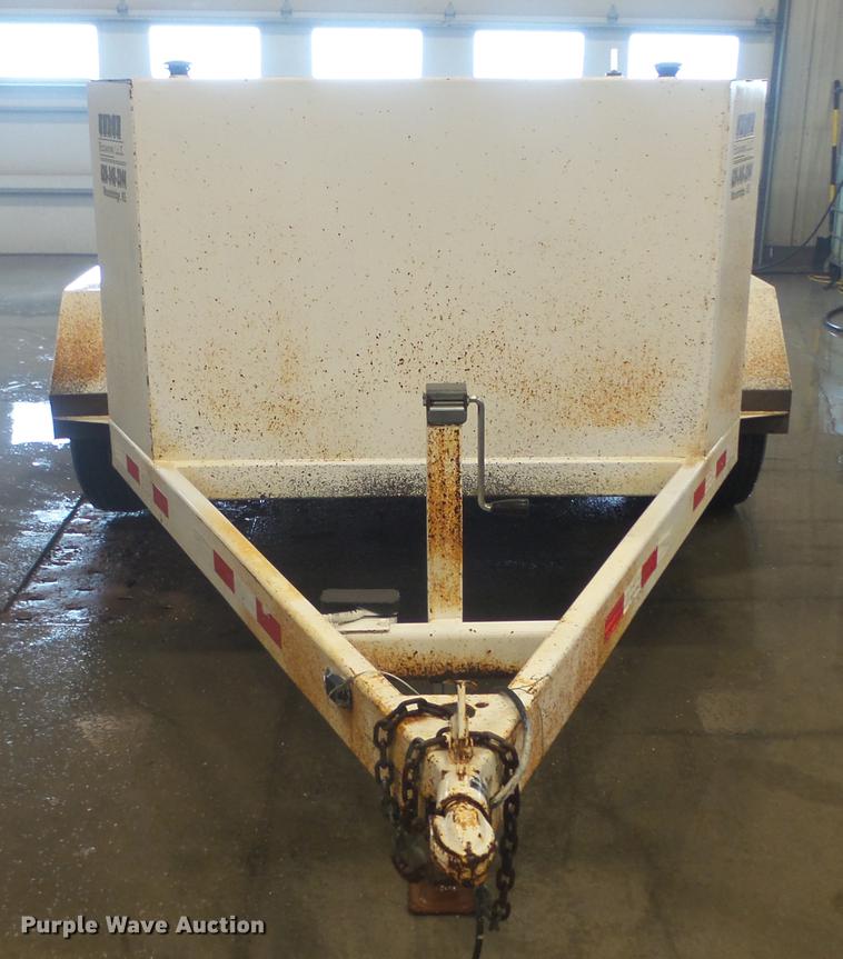 image for item DG2767 Shop built fuel tank trailer