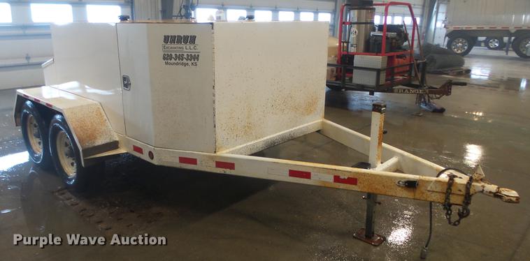 image for item DG2767 Shop built fuel tank trailer