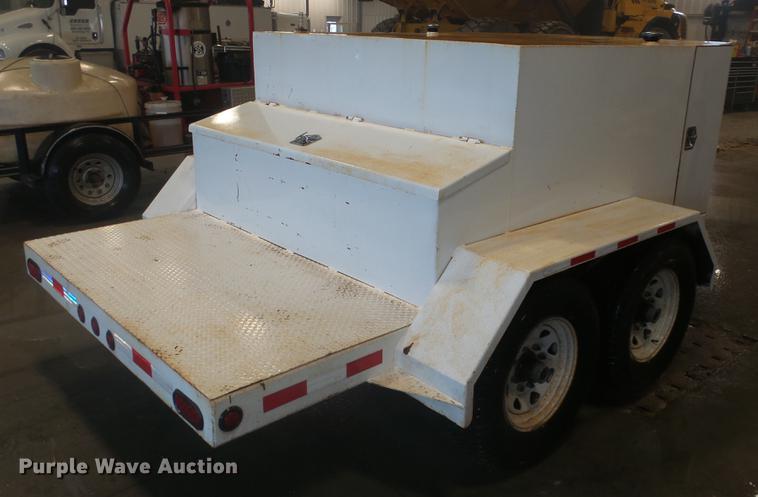 image for item DG2767 Shop built fuel tank trailer