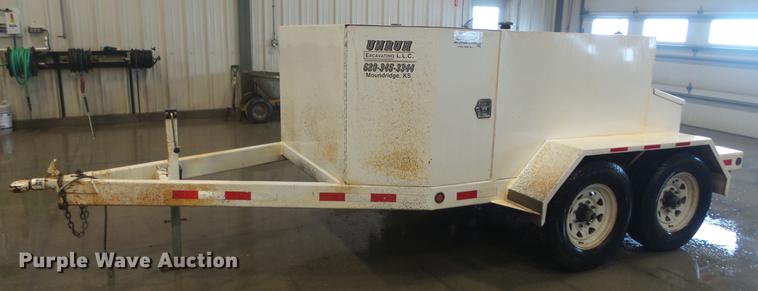 image for item DG2767 Shop built fuel tank trailer