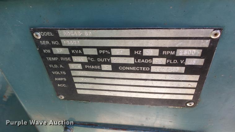 image for item EH9051 Enclosed generator trailer
