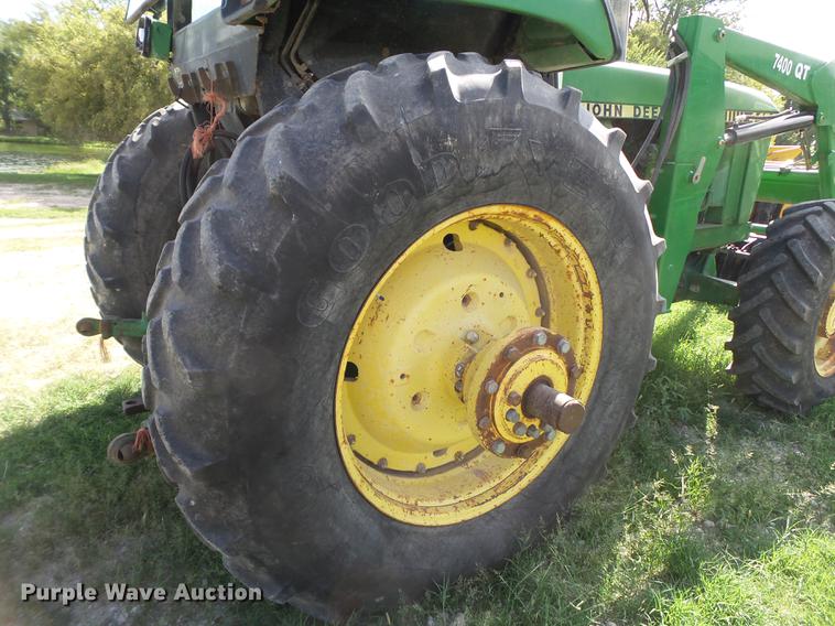 image for item EI9657 1983 John Deere 4450 MFWD tractor