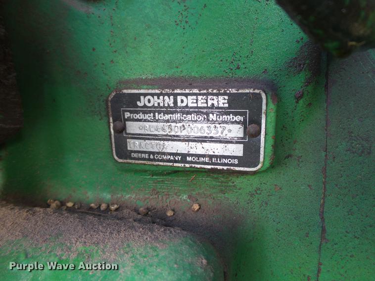 image for item EI9657 1983 John Deere 4450 MFWD tractor