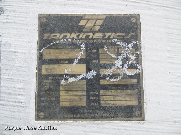 image for item EP9791 Tankinetics Mfg. fiberglass tank