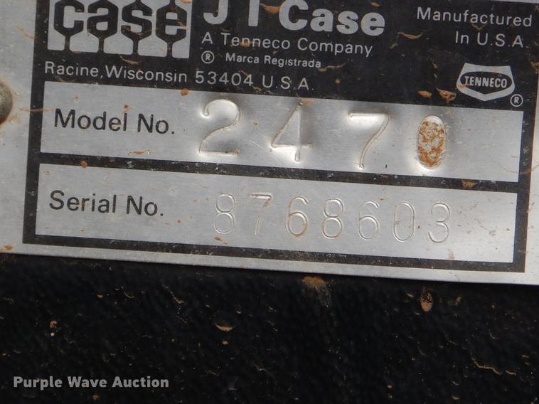 image for item EW9577 Case 2470 4WD tractor