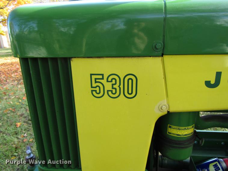 image for item FJ9555 John Deere 530 tractor