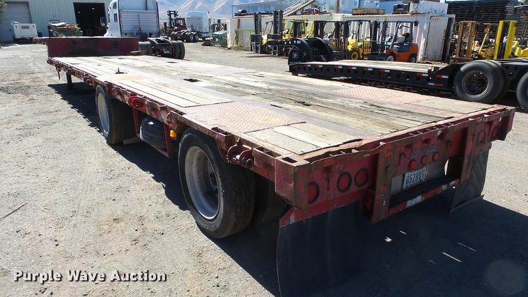 image for item DG2750 1986 Great Dane drop deck trailer