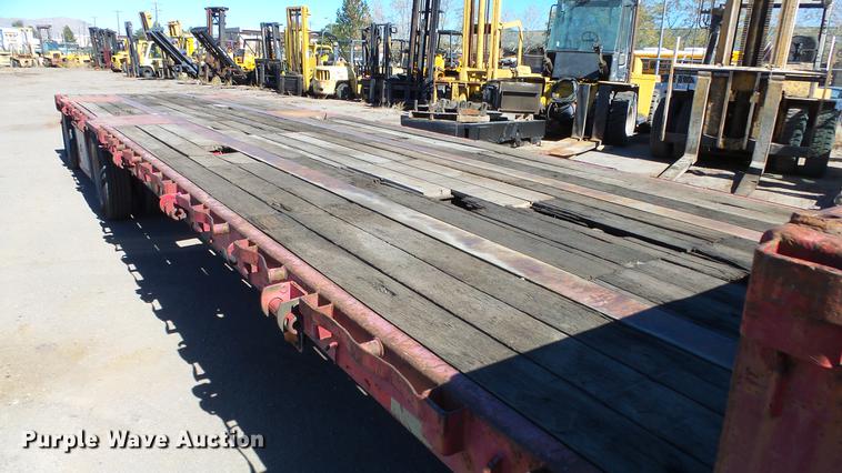 image for item DG2750 1986 Great Dane drop deck trailer