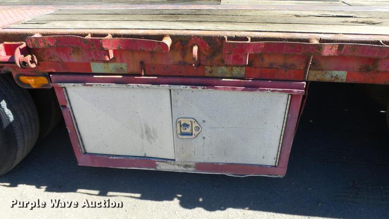image for item DG2750 1986 Great Dane drop deck trailer