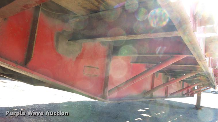 image for item DG2750 1986 Great Dane drop deck trailer