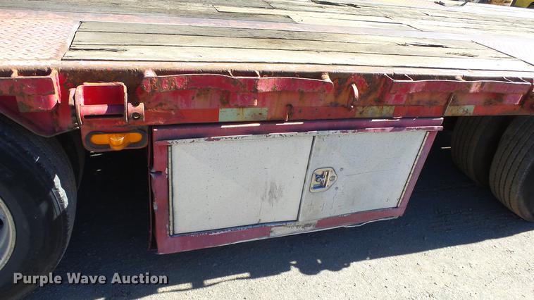 image for item DG2750 1986 Great Dane drop deck trailer